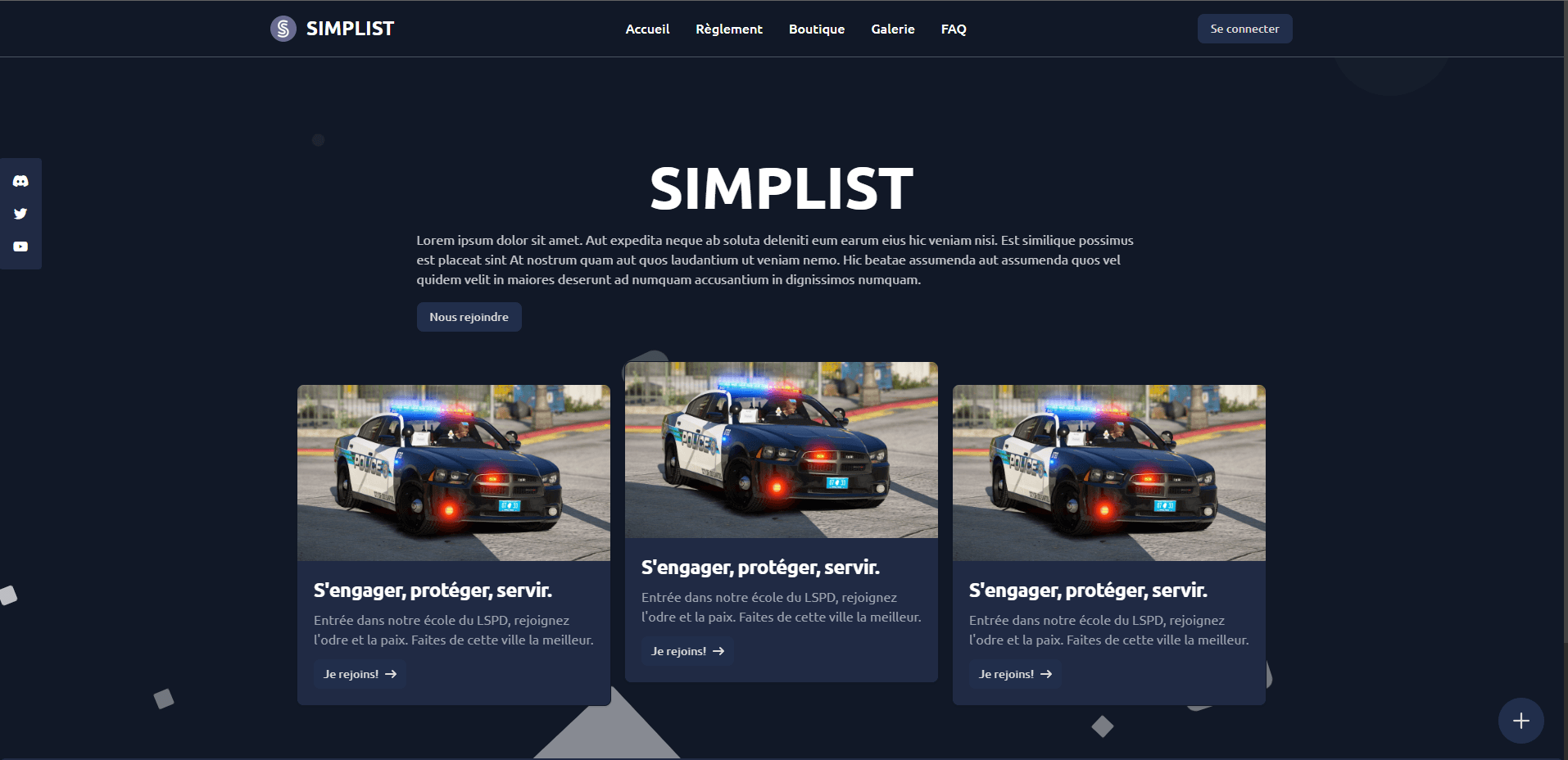 SIMPLIST | CUSTOM WEB